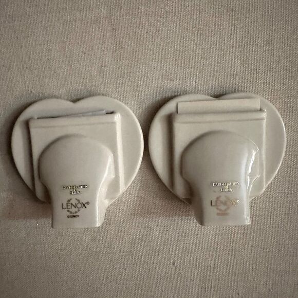 Lenox Wedding Promises small heart frames. Set of 2 NWOT - Picture 5 of 7